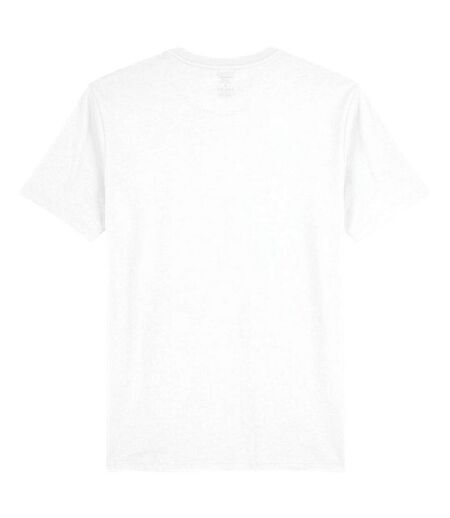 Unisex Adult Mr  Crew Neck Regular T-shirt White Monopoly