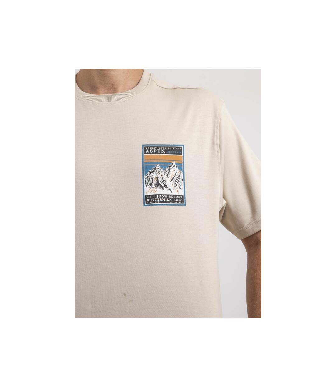 T-shirt manches courtes pur coton oversize JOKAYAK-3