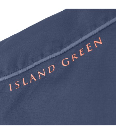 Veste imperméable homme bleu marine Island Green