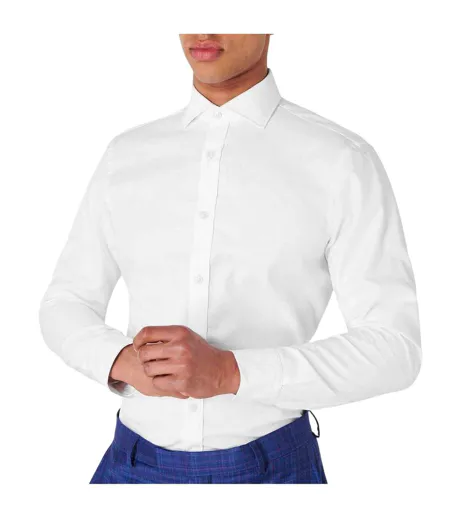 Chemise Homme Blanc Haines And Bonner