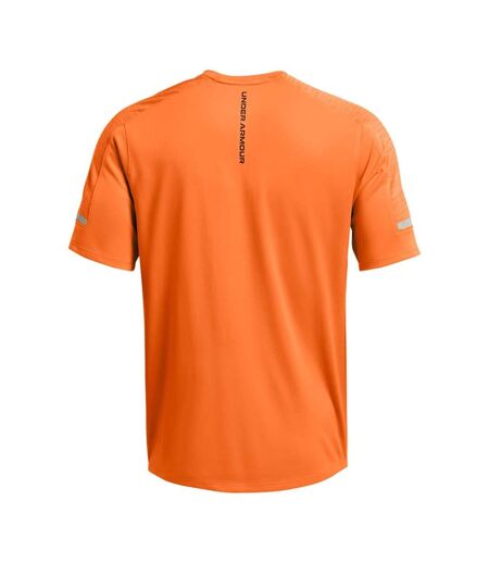 Mens Tech Utility Short-sleeved T-shirt Orange Under Armour