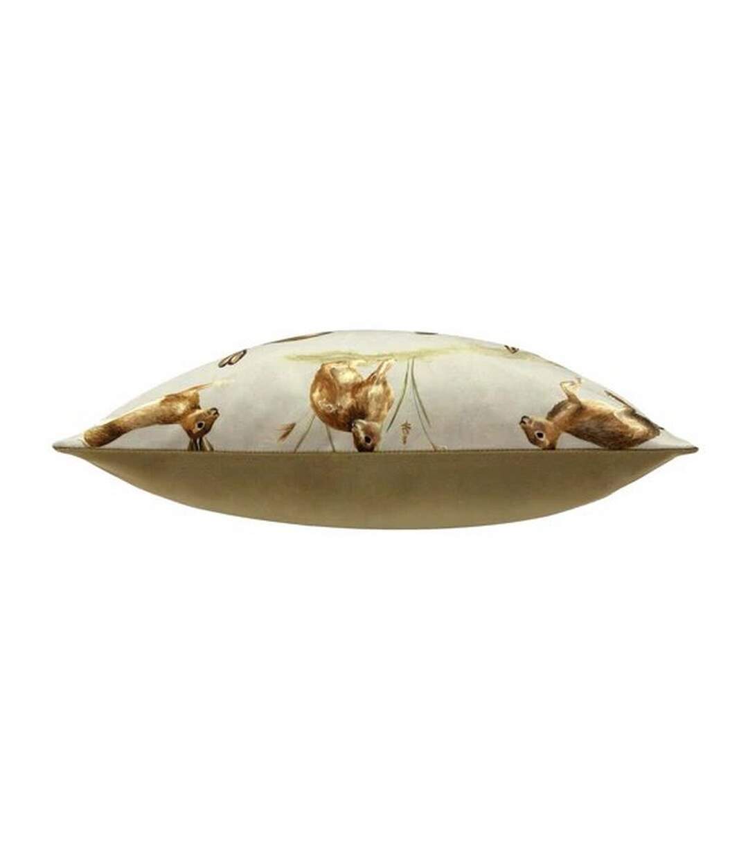 Country hare cushion cover one size taupe Evans Lichfield