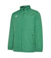 Umbro Mens Club Essential Bench Jacket (Emerald)