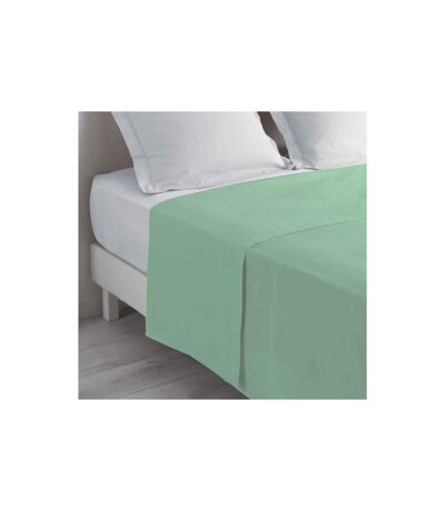 Drap Plat en Coton Biolina 180x290cm Sauge