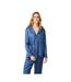 Womens/ladies Josephine Pyjama Top Ensign Blue CCDK Copenhagen-1