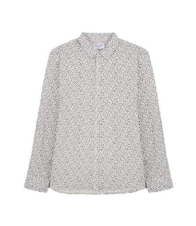 Chemise blanche/bleu homme teddy smith carton ml - s