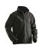 Mens soft shell jacket black Jobman