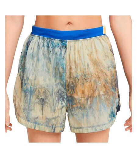 Short Vert/Bleu Femme Nike Repel - L