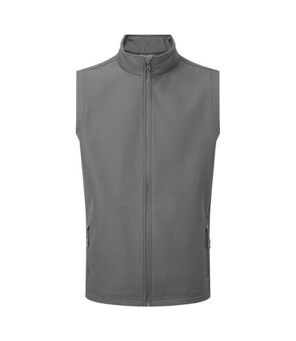Premier Mens Wind Resistant Vest (Dark Grey) - UTPC5165