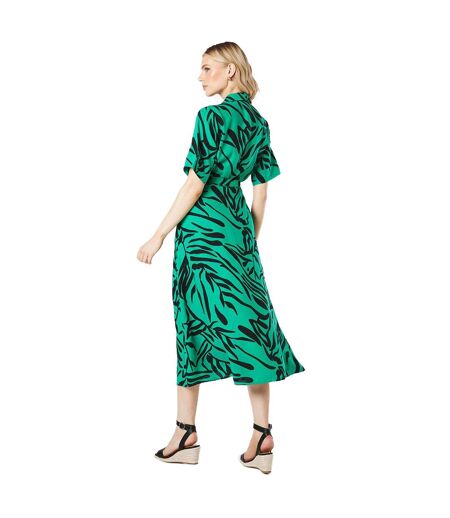 Robe chemisier femme vert Principles