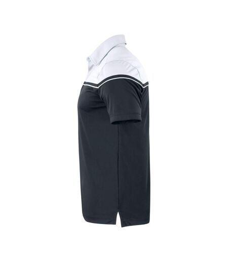 Polo Seaback Homme Noir Blanc Cutter & Buck