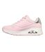 Baskets Uno Stand On Air Femme Rose Métallisé Skechers-2