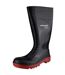 Dunlop Acifort A252931 Ribbed Full Safety Wellington / Mens Boots (Black) - UTFS1475