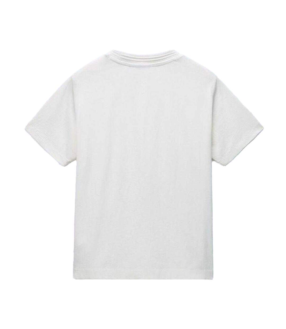 Womens/ladies Clarao Regular T-shirt White Napapijri-3