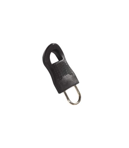 Lot de 4 Anneaux de Fermeture Zippés 5cm Noir