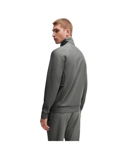 Mens Sicon Active Track Jacket Dark Beige Boss