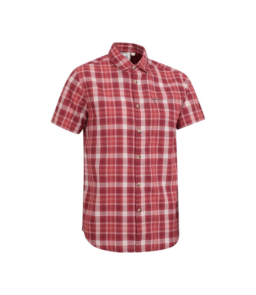 Chemise Homme Rouge Mountain Warehouse-4