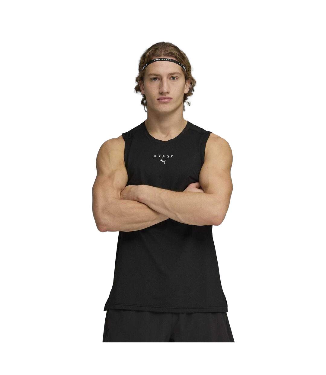 Mens Hyrox Tank Top Black Puma-2
