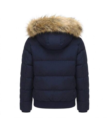 Doudoune Bubble Femme Bleu Marine SoulCal