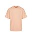 T-shirts Homme Orange Clair Blanc Urban Classics-2
