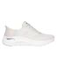 Womens/ladies Arch Fit 2.0 Easy Chic Trainers Natural Pink Skechers-3