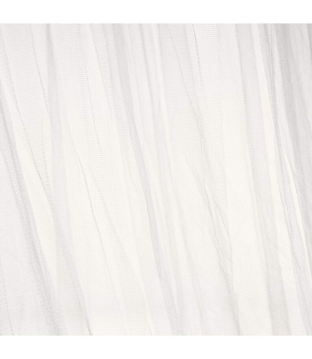 Ciel de lit Plume - 60 x 250 cm - Blanc-3