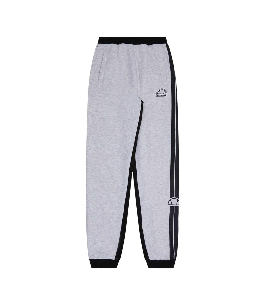 Womens/ladies Lum Fleece Joggers White Marl Ellesse-2