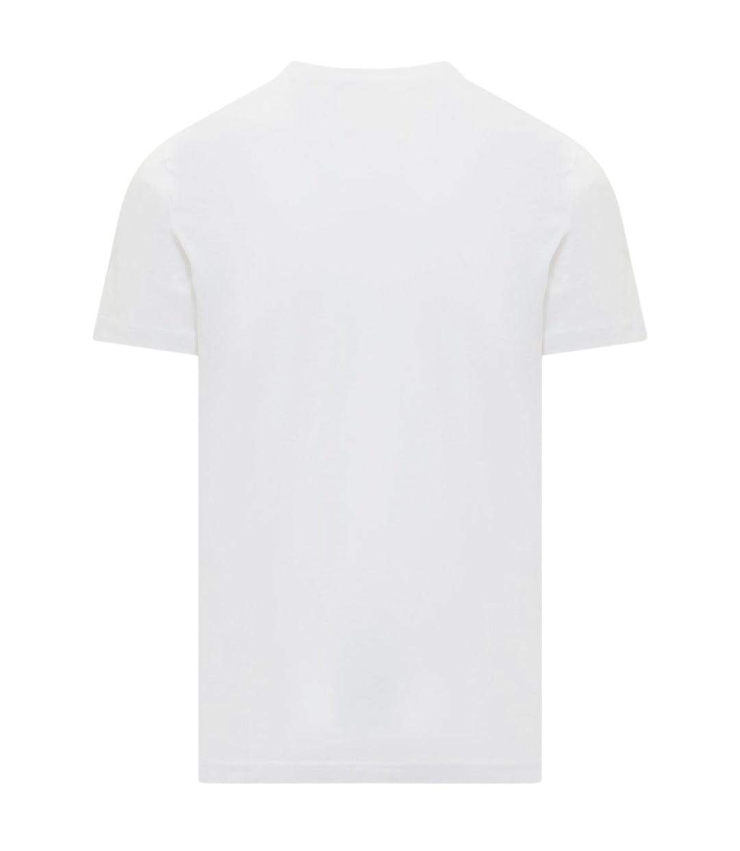 T-shirt Motif/style À Pois Homme Blanc Diesel-2