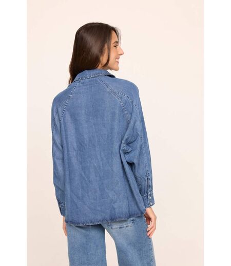 Chemise DULIA Medium Blue