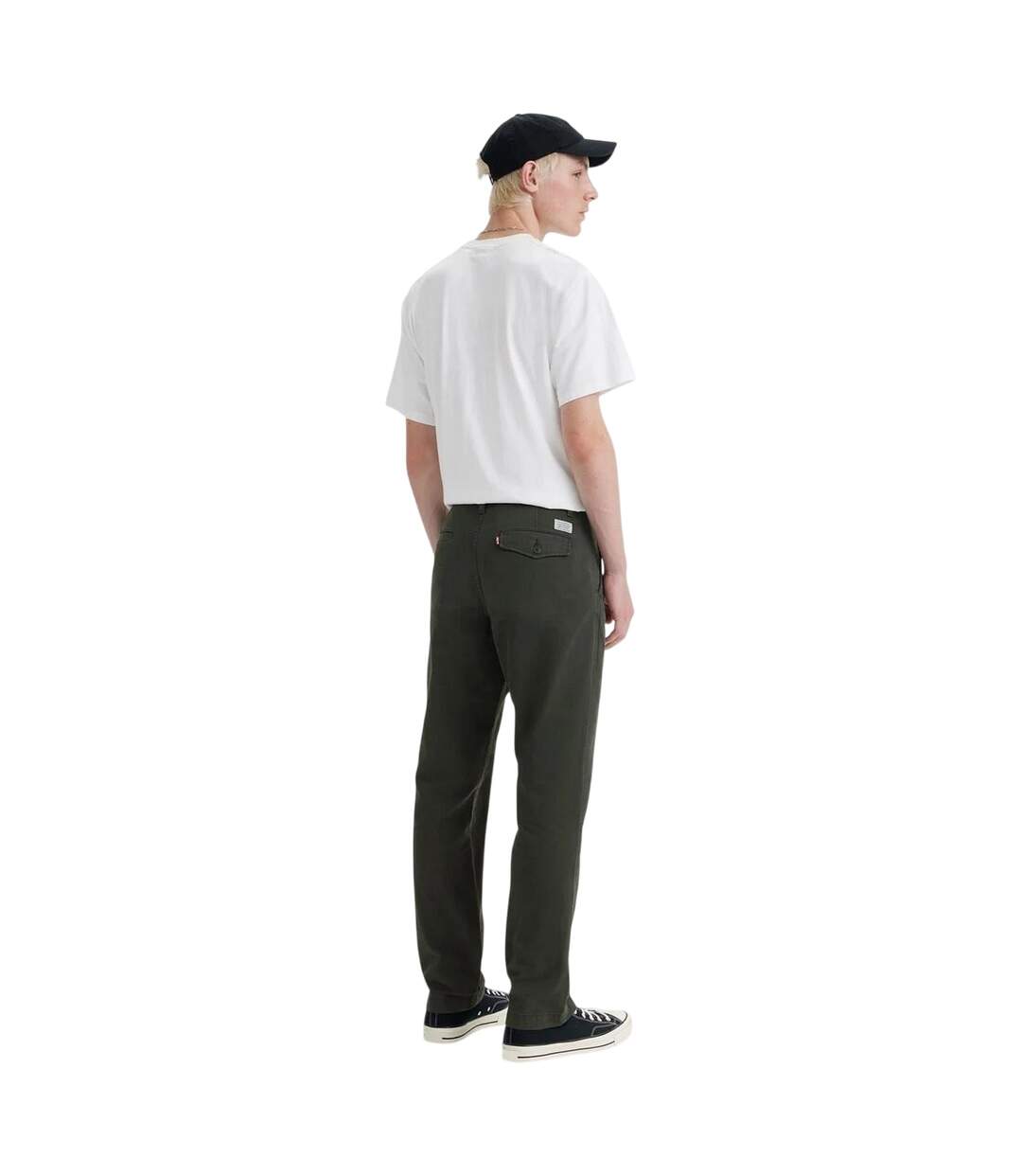 Mens Authentic Cotton Chinos Black Levis-3