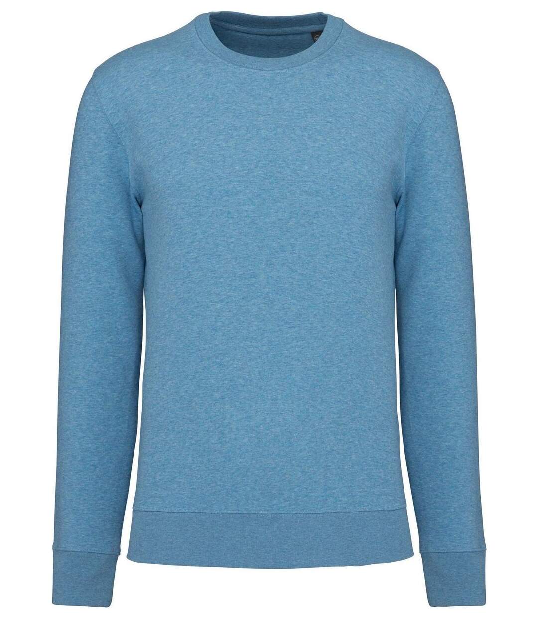 Sweat col rond écoresponsable - Mixte - K4025 - bleu cloudy heather