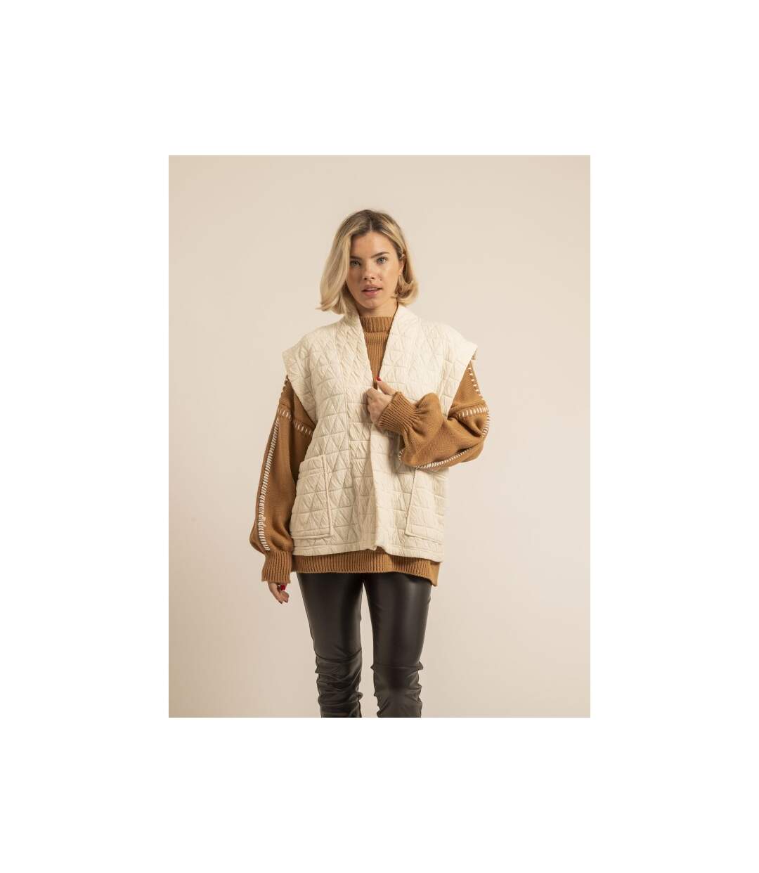 Veste sans manches matelassée UGOLENA - Dona X Lisa-1