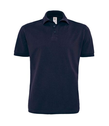 B&C Mens Heavymill Polo Shirt (Navy Blue)