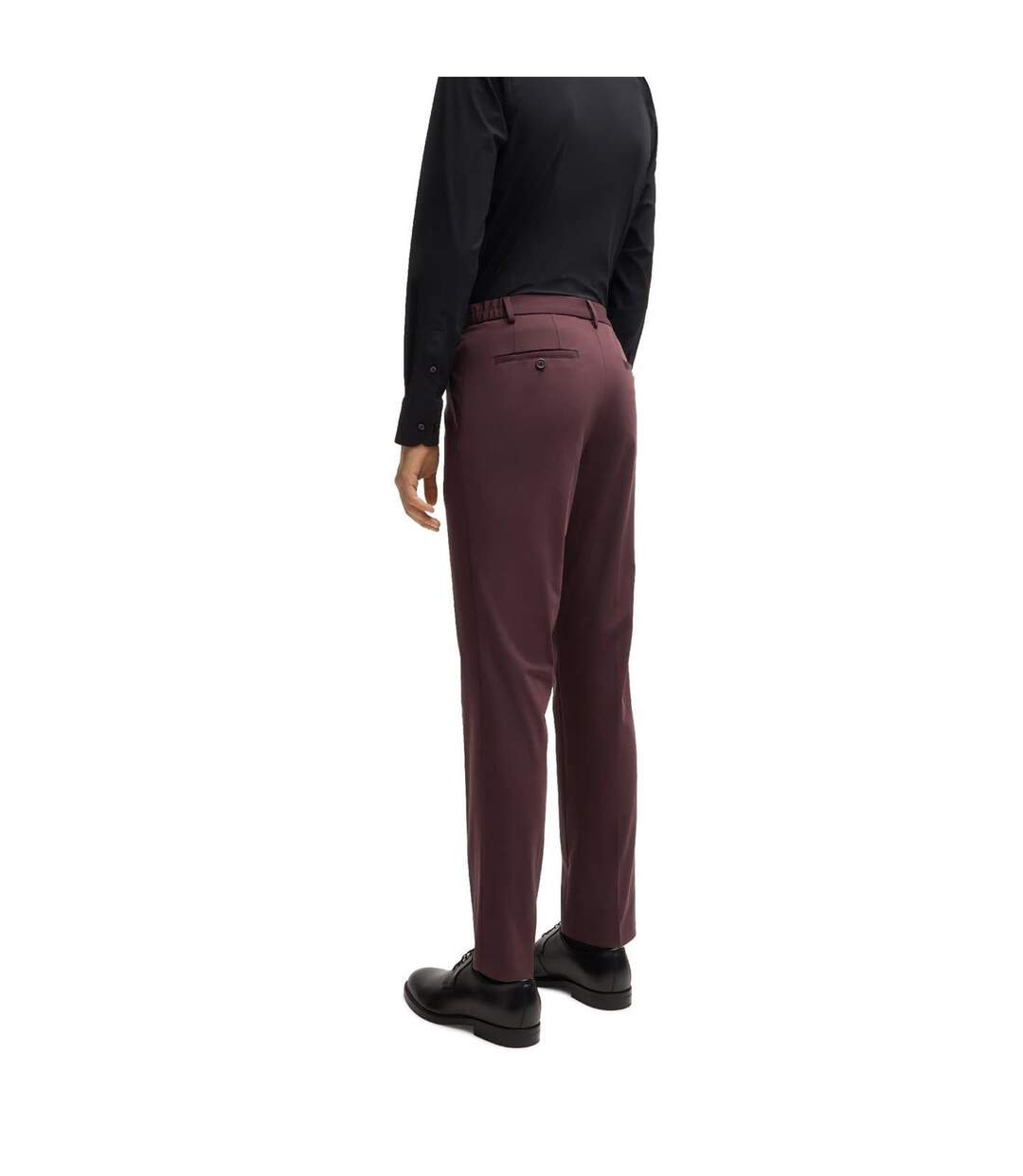 Mens Genius Chinos Red Boss-3