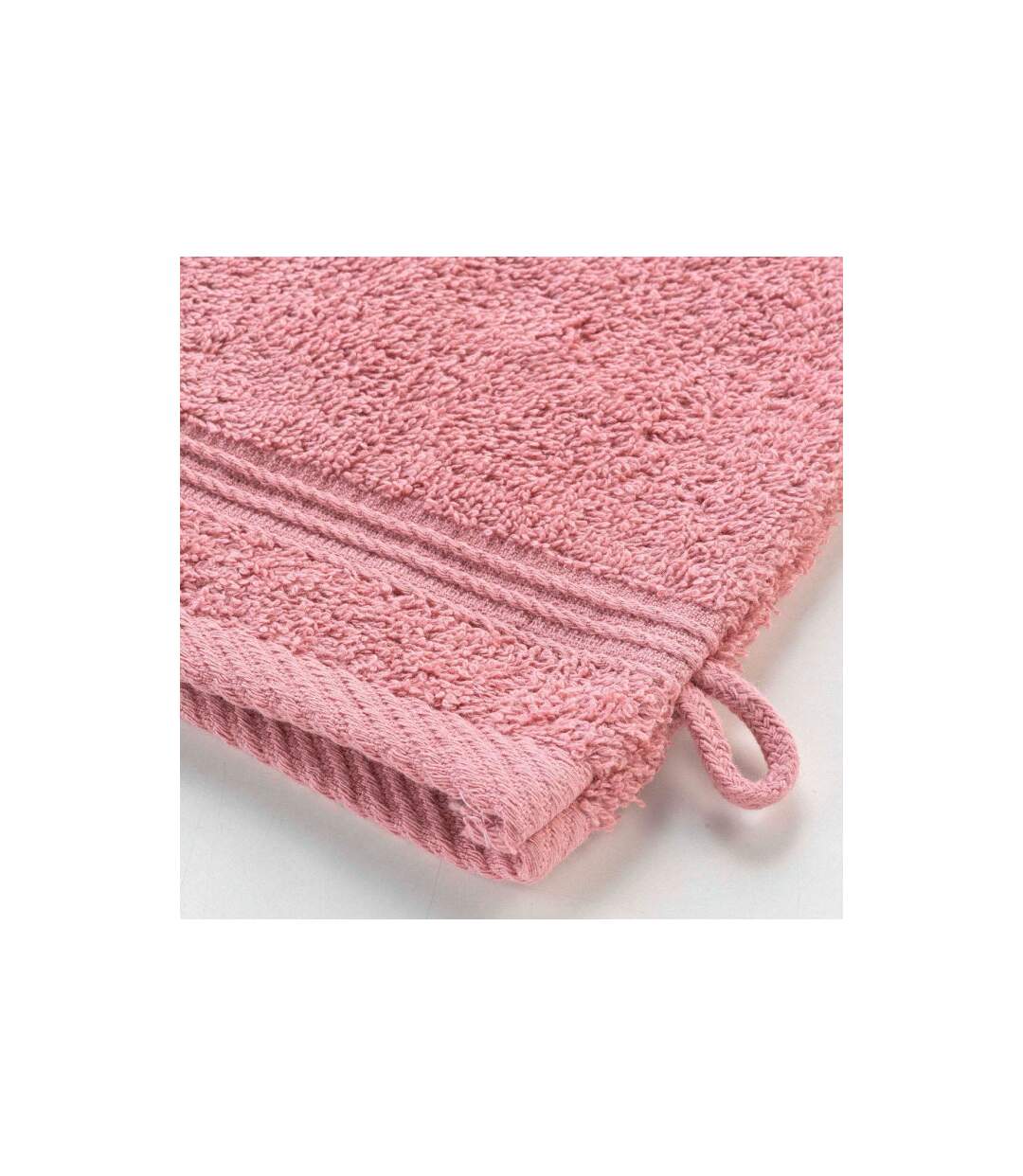 Lot de 2 Gants de Toilette Tendresse 15x21cm Bois de Rose