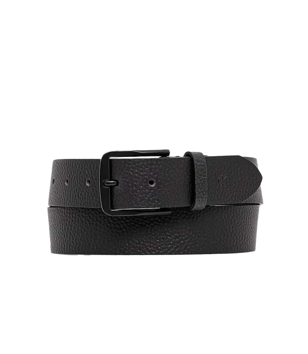 Ceinture noire homme calvin klein jeans classics-1