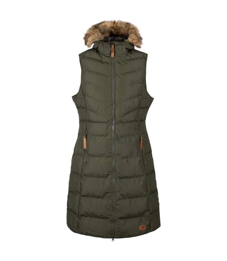 Veste Sans Manches Audrey Femme Vert Kaki Trespass