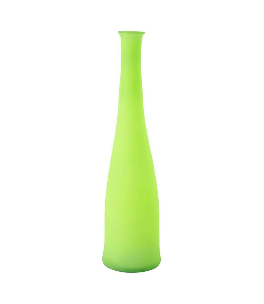 Vase Bouteille en Verre Neon 80cm Vert-1