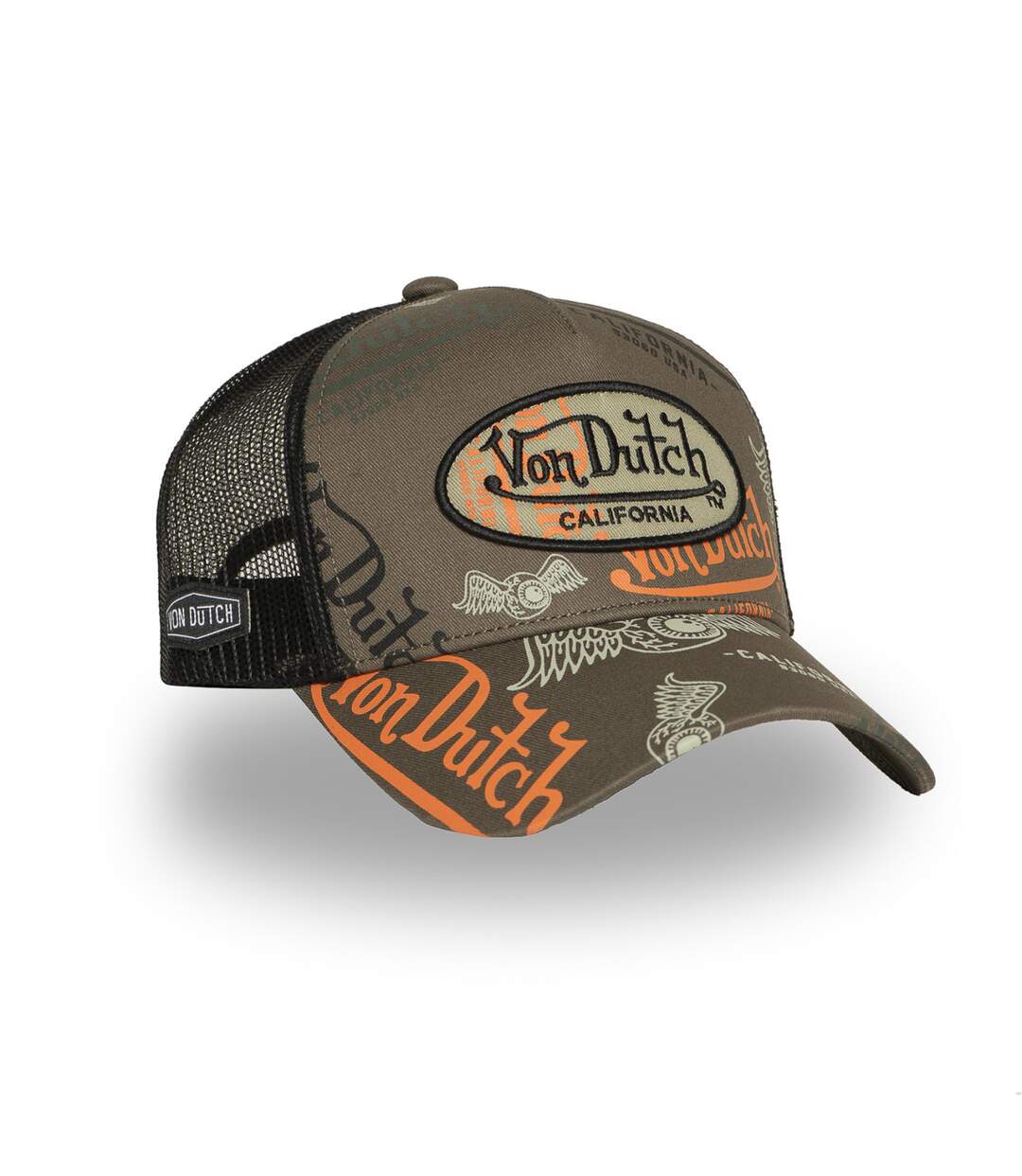 Casquette trucker avec filet adulte print all over Cafe Vondutch-4