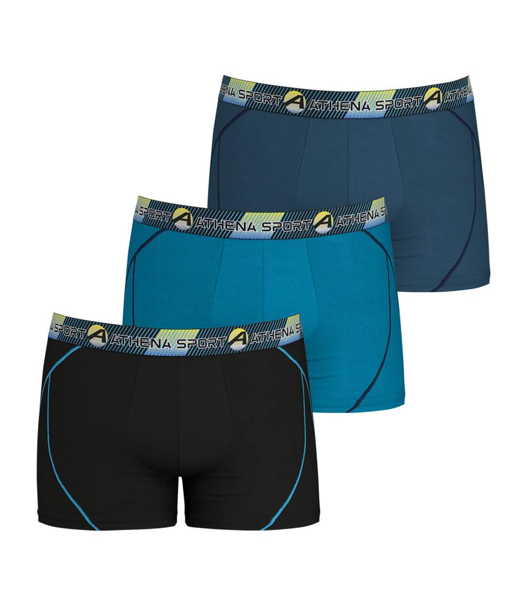 Lot de 3 boxers homme Training Dry