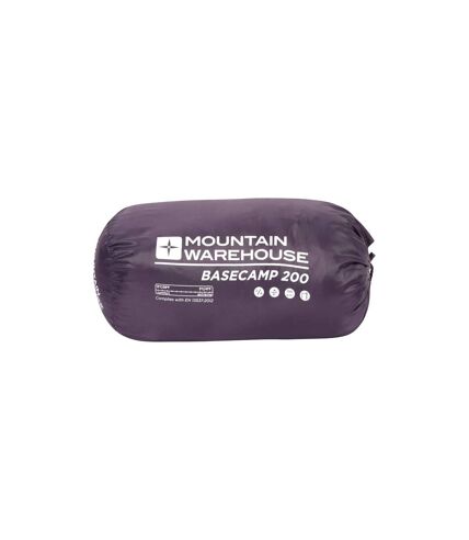 Basecamp 200 summer sleeping bag one size purple Mountain Warehouse