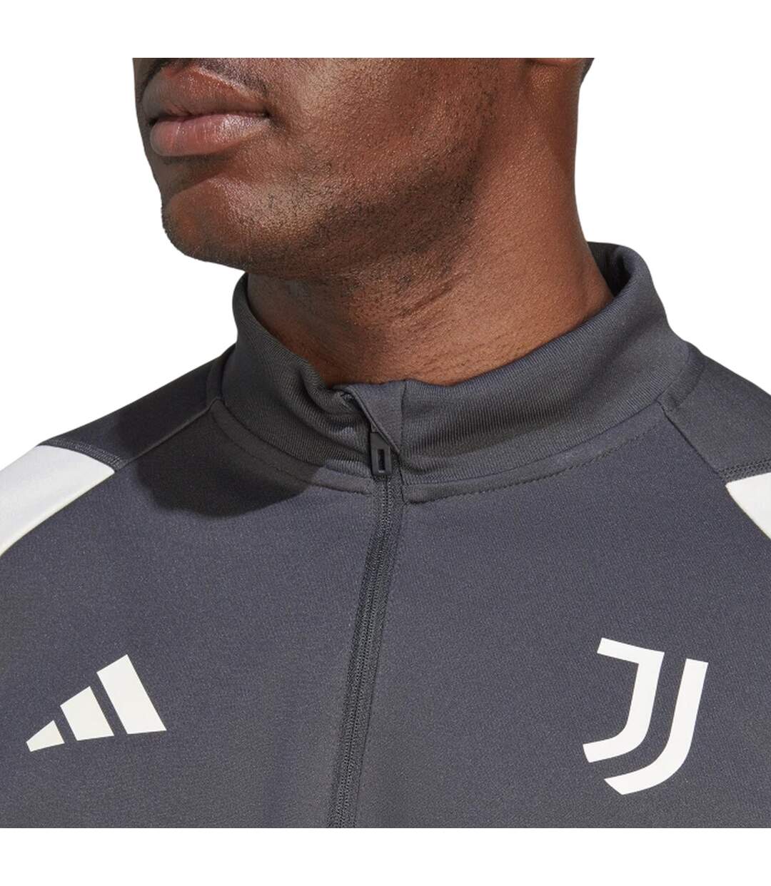 Haut Entraînement Motif/style Kfc Tiro Pro Homme Carbone Blanc Crème Adidas-4