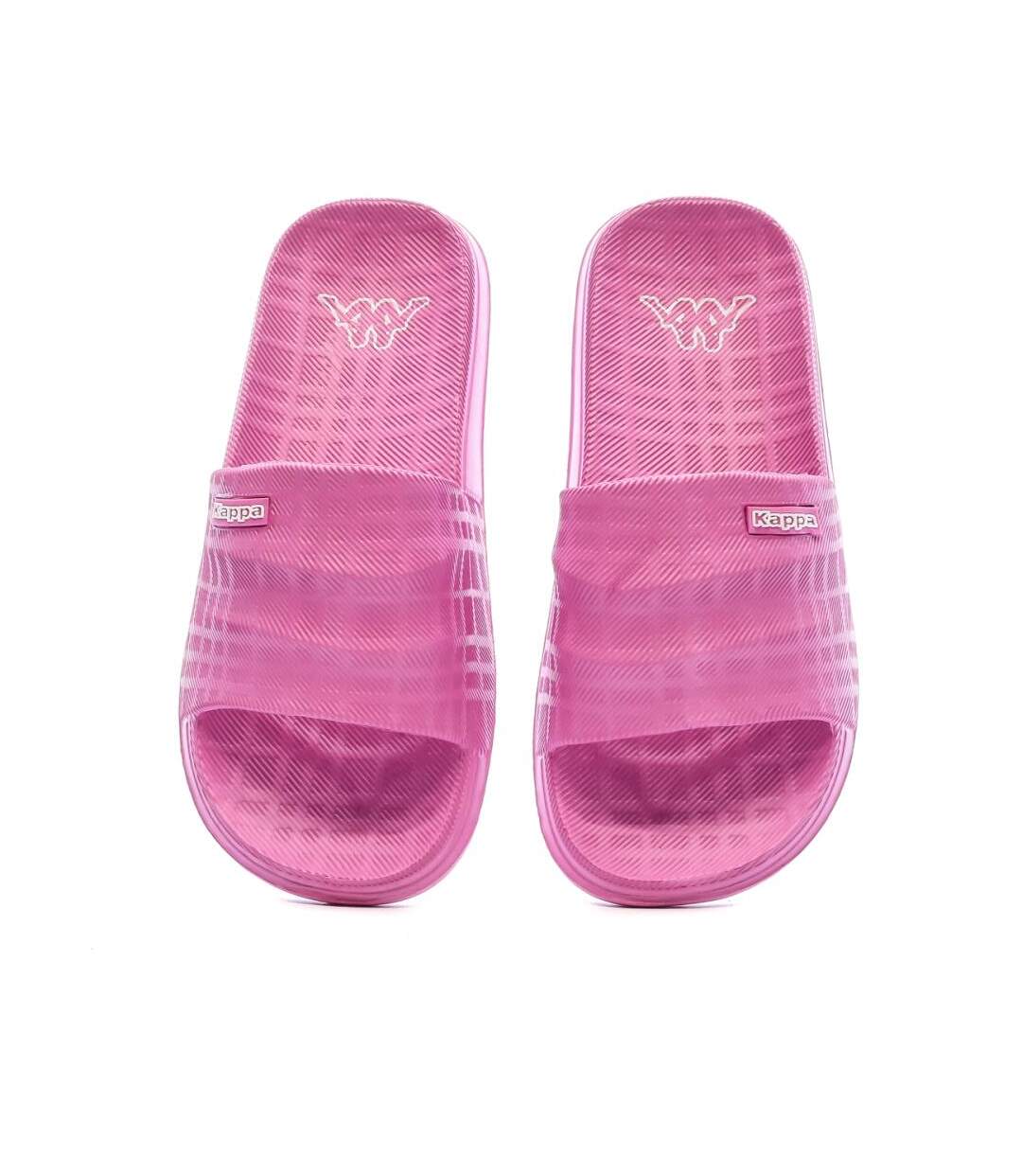 Claquettes rose femme kappa klint-3