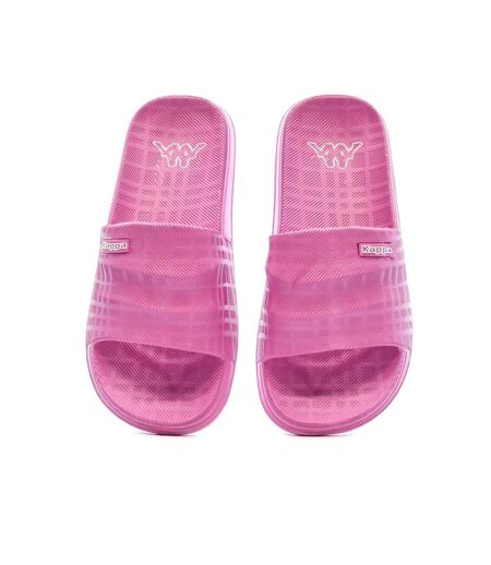Claquettes rose femme kappa klint