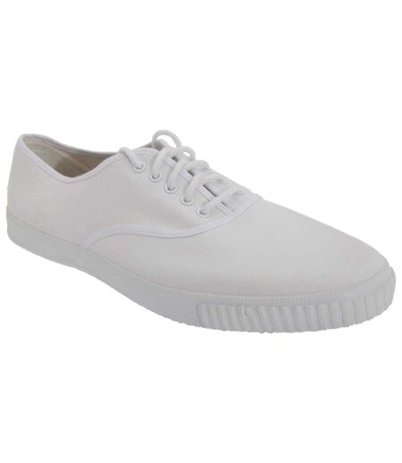 Chaussures en toile homme blanc Dek