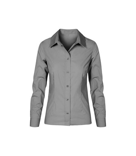 Chemisier Femme Gris Acier Promodoro
