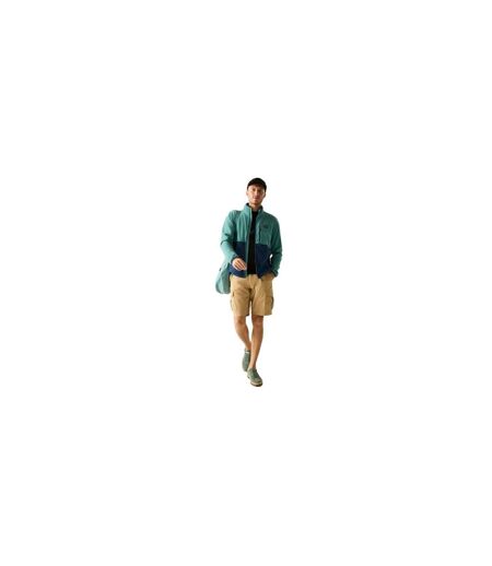 Veste Polaire Motif/style Blocs De Couleurs Frankie Homme Bleu Clair Denim Sombre Regatta