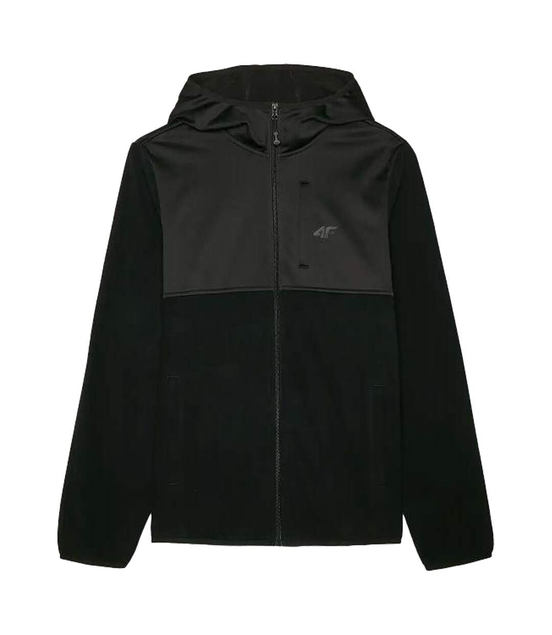 Veste À Capuche Waw24tflem269 Homme Noir 4F-2