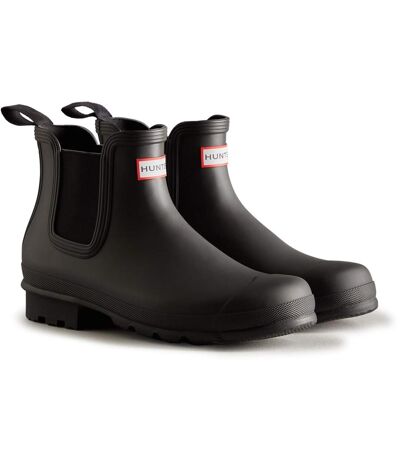 Hunter Mens Original Chelsea Boots (Black) - UTFS10692