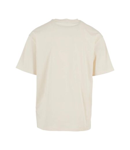 T-shirt Basic Homme Sable Blanc Build Your Brand